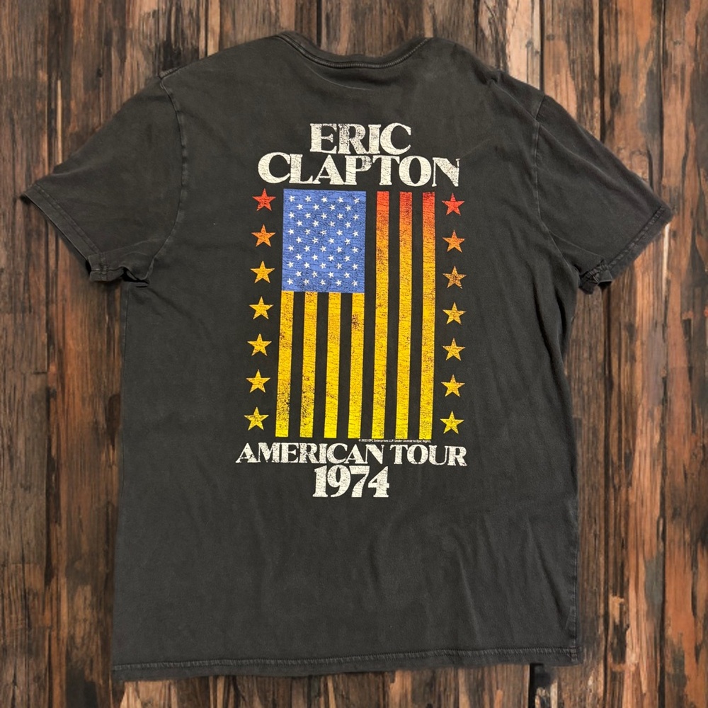 Eric Clapton 1974 Tour Tee - Picture 2 of 7